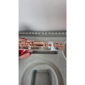 Coach acrylic bangle bracelet